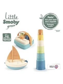 SMOBY 2tlg. Set: Formensteckspiel-Korb Und Segelboot - Ab 12 Monaten -Petromax Store smoby 2tlg set formensteckspiel korb und segelboot ab 12 monaten 1