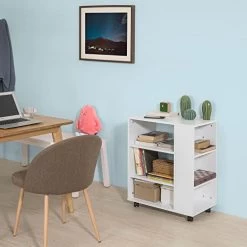 Beistelltisch In Weiß - (B)60 X (H)75 X (T)35 Cm -Petromax Store sobuy beistelltisch in weiss b 60 x h 75 x t 35 cm 4