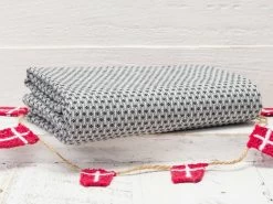 Geschirrtuch Organisch Schwarz Creme