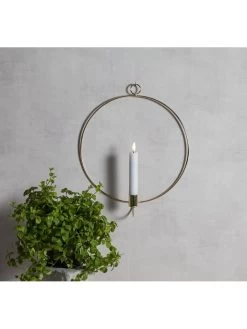 Star Trading LED-Dekohänger "Flame Wall" In Messing - Ø 28 Cm -Petromax Store star trading led dekohanger flame wall in messing o 28 cm 3