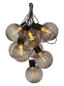 Star Trading LED-Lichterkette "Archy" In Grau - (L)500 Cm