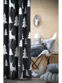 Kissen "Arctik" In Grau - (L)40 X (B)40 Cm -Petromax Store stof france kissen arctik in grau l 40 x b 40 cm 3