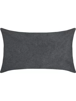 Kissen "Arly" In Schwarz - (L)50 X (B)30 Cm