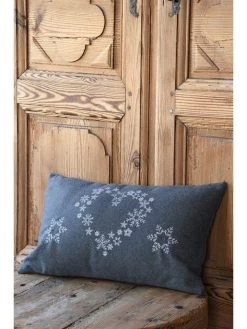 Kissen "Arly" In Schwarz - (L)50 X (B)30 Cm -Petromax Store stof france kissen arly in schwarz l 50 x b 30 cm 4