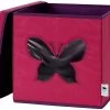 Aufbewahrungsbox Schmetterling Pink, Mit Sichtfenster, 30 X 30 X 30 Cm 2 Aufbewahrungsbox Schmetterling Pink, Mit Sichtfenster, 30 X 30 X 30 Cm -Petromax Store store it aufbewahrungsbox schmetterling pink mit sichtfenster 30 x 30 x 30 cm