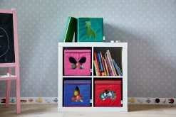 Aufbewahrungsbox Schmetterling Pink, Mit Sichtfenster, 30 X 30 X 30 Cm -Petromax Store store it aufbewahrungsbox schmetterling pink mit sichtfenster 30 x 30 x 30 cm 3