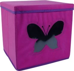 Aufbewahrungsbox Schmetterling Pink, Mit Sichtfenster, 30 X 30 X 30 Cm -Petromax Store store it aufbewahrungsbox schmetterling pink mit sichtfenster 30 x 30 x 30 cm 4