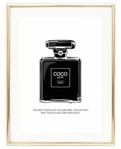 Poster / Kunstdruck "Coco Noir" I Ohne Rahmen 7 Poster / Kunstdruck "Coco Noir" I Ohne Rahmen -Petromax Store tales by jen poster kunstdruck coco noir i ohne rahmen 2