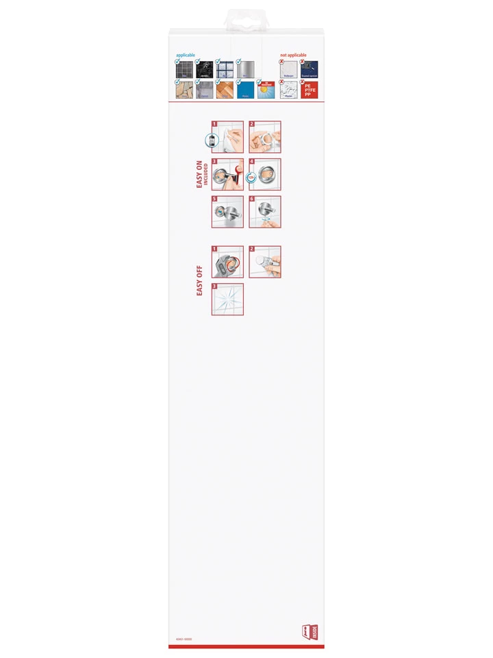 Tesa ESTEETIC Glasablage In Silber - (L)60 Cm 5 Tesa ESTEETIC Glasablage In Silber - (L)60 Cm – Bild 3