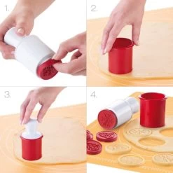 Keks-Stempel DELÍCIA, 6 Weihnachtsmotive In Rot -Petromax Store tescoma keks stempel delicia 6 weihnachtsmotive in rot 2