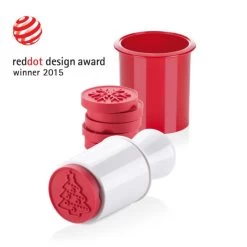 Keks-Stempel DELÍCIA, 6 Weihnachtsmotive In Rot -Petromax Store tescoma keks stempel delicia 6 weihnachtsmotive in rot 3