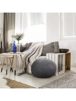 Plaid In Grau - (L)150 X (B)120 Cm 8 Plaid In Grau - (L)150 X (B)120 Cm -Petromax Store the home deco factory plaid in grau l 150 x b 120 cm 2