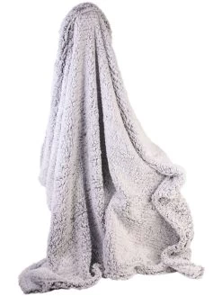 Plaid In Grau - (L)150 X (B)120 Cm 9 Plaid In Grau - (L)150 X (B)120 Cm -Petromax Store the home deco factory plaid in grau l 150 x b 120 cm 3