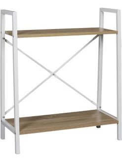 Standregal In Natur/ Weiß - (B)60 X (H)70 X (T)27 Cm