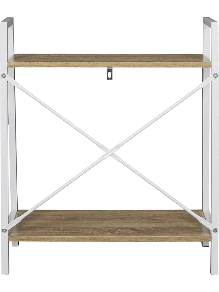 Standregal In Natur/ Weiß - (B)60 X (H)70 X (T)27 Cm 6 Standregal In Natur/ Weiß - (B)60 X (H)70 X (T)27 Cm – Bild 4