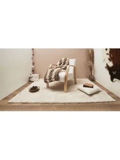 Teppich "Alaska" In Creme In Creme - (L)180 X (B)120 Cm -Petromax Store the home deco factory teppich alaska in creme in creme l 180 x b 120 cm 2