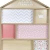 Wandregal "Maison" In Hellbraun/ Rosa - (B)40 X (H)54 X (T)10 Cm -Petromax Store the home deco kids wandregal maison in hellbraun rosa b 40 x h 54 x t 10 cm