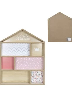 Wandregal "Maison" In Hellbraun/ Rosa - (B)40 X (H)54 X (T)10 Cm -Petromax Store the home deco kids wandregal maison in hellbraun rosa b 40 x h 54 x t 10 cm 2