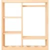 Kleiderschrank In Natur - (B)75 X (H)100 X (T)30 Cm 2 Kleiderschrank In Natur - (B)75 X (H)100 X (T)30 Cm -Petromax Store the wild hug kleiderschrank in natur b 75 x h 100 x t 30 cm