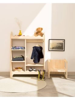 Kleiderschrank In Natur - (B)75 X (H)100 X (T)30 Cm -Petromax Store the wild hug kleiderschrank in natur b 75 x h 100 x t 30 cm 3