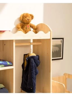 Kleiderschrank In Natur - (B)75 X (H)100 X (T)30 Cm -Petromax Store the wild hug kleiderschrank in natur b 75 x h 100 x t 30 cm 4
