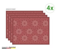 Tischsets I Platzsets "Weinrote Mandalas" (L)30 X (B)40 9 Tischsets I Platzsets "Weinrote Mandalas" (L)30 X (B)40 -Petromax Store tischsetmacher de tischsets i platzsets weinrote mandalas l 30 x b 40 2