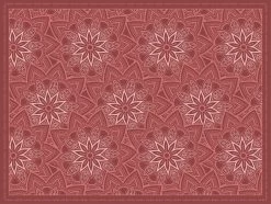 Tischsets I Platzsets "Weinrote Mandalas" (L)30 X (B)40