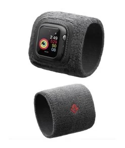 Schweißband Für Apple Watch Series 4/5/6/SE, 40mm ActionBand In Anthrazit