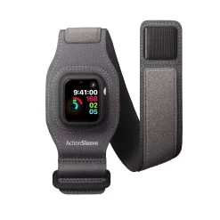 Sportarmband Für 40mm Apple Watch (Series 4, 5, 6) ActionSleeve 2 In Anthrazit