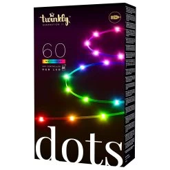 Twinkly Lichterkette DOTS 60 LED RGB In Bunt - (L) 3m