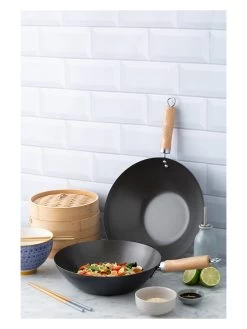 Wok "Typhoon" In Schwarz - Ø 28 Cm 9 Wok "Typhoon" In Schwarz - Ø 28 Cm -Petromax Store typhoon wok typhoon in schwarz o 28 cm 2