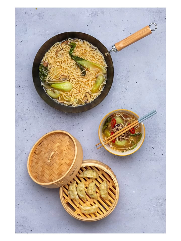 Wok "Typhoon" In Schwarz - Ø 28 Cm 6 Wok "Typhoon" In Schwarz - Ø 28 Cm – Bild 4