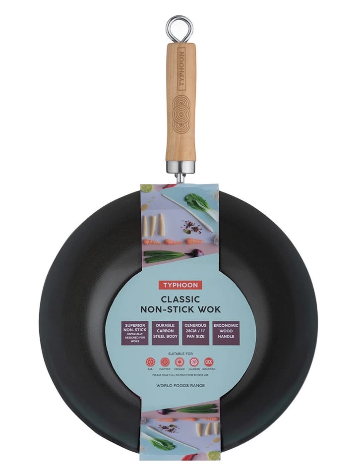 Wok "Typhoon" In Schwarz - Ø 28 Cm 7 Wok "Typhoon" In Schwarz - Ø 28 Cm – Bild 5