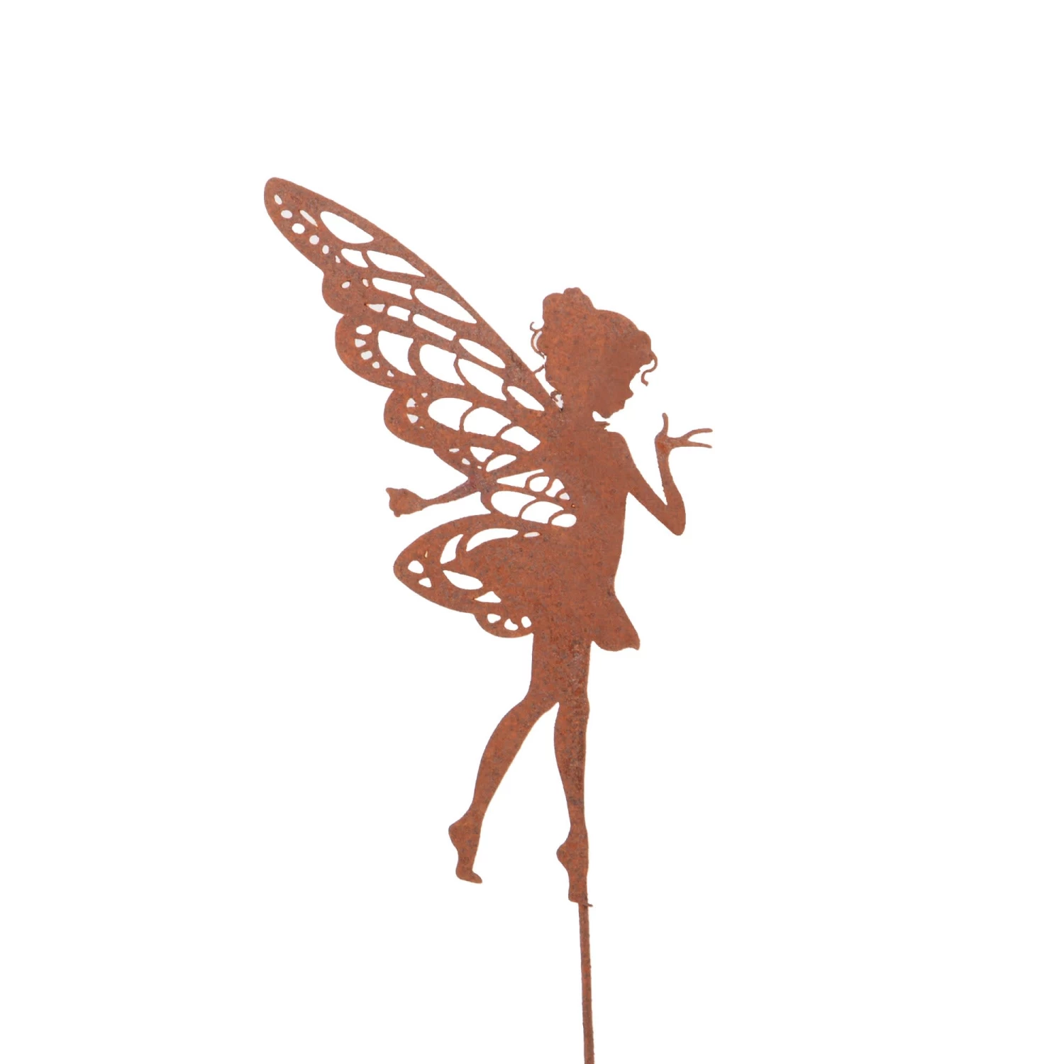 Gartenstecker Rost Elfe In Braun 3 Gartenstecker Rost Elfe In Braun