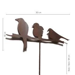 Gartenstecker Rost Vögel In Braun 10 Gartenstecker Rost Vögel In Braun -Petromax Store unus gartenstecker rost vogel in braun 2