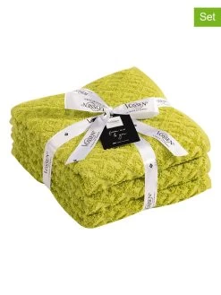 Vossen 3er-Set: Handtücher "Graphic" In Grün