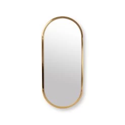 VTwonen Spiegel "Mirror Oval" In Goud - (L) 20 X (B) 50cm