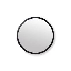 VTwonen Spiegel "Mirror Round" In Schwarz - (D) 40cm