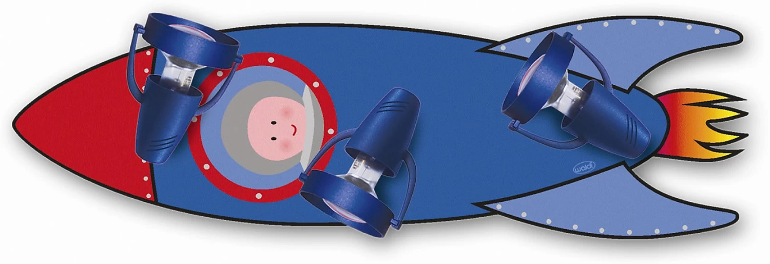 Deckenleuchte Rakete, 3-flg. 3 Deckenleuchte Rakete, 3-flg.