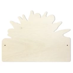 Kindergarderobe Holz - Baby Velociraptor Mit Federkrone In Rosa -Petromax Store wallart kindergarderobe holz baby velociraptor mit federkrone in rosa 4