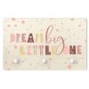 Kindergarderobe Holz - Dream Big Little One Rosa In Rosa -Petromax Store wallart kindergarderobe holz dream big little one rosa in rosa