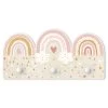 Kindergarderobe Holz - Regenbögen Rosa Mix In Rosa -Petromax Store wallart kindergarderobe holz regenbogen rosa mix in rosa