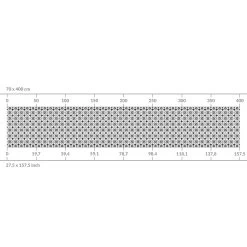 Küchenrückwand - Geometrischer Fliesenmix Blume Schwarz In Schwarz-Weiß -Petromax Store wallart kuchenruckwand geometrischer fliesenmix blume schwarz in schwarz weiss 8