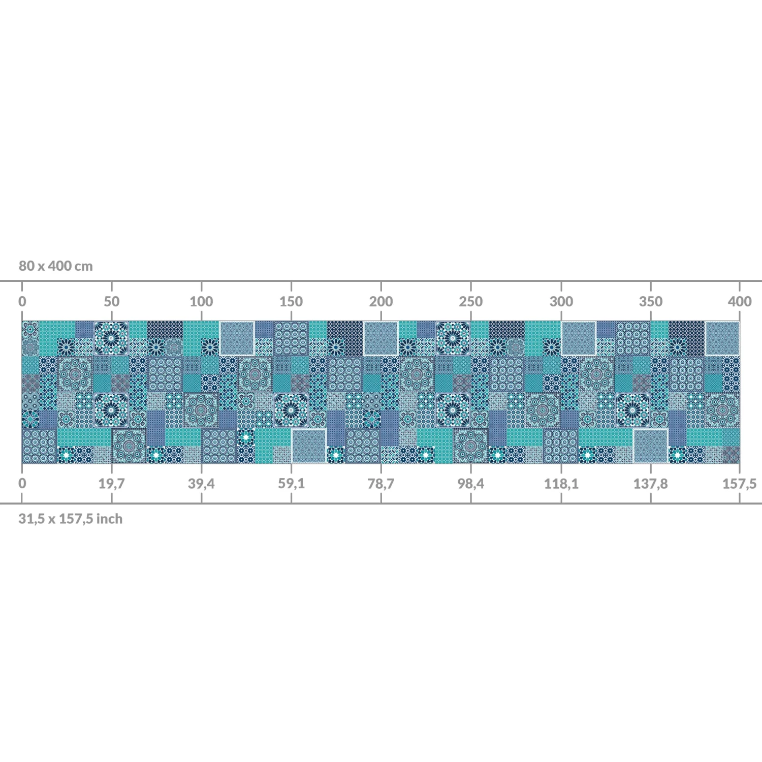 Küchenrückwand - Marokkanische Mosaikfliesen Türkis Blau In Blau 12 Küchenrückwand - Marokkanische Mosaikfliesen Türkis Blau In Blau – Bild 10