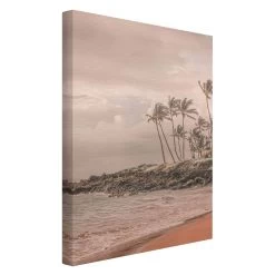 Leinwandbild - Aloha Hawaii Strand II In Creme-Beige -Petromax Store wallart leinwandbild aloha hawaii strand ii in creme beige 4