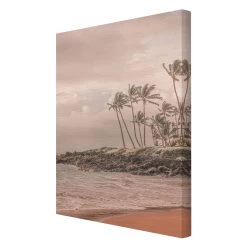 Leinwandbild - Aloha Hawaii Strand II In Creme-Beige -Petromax Store wallart leinwandbild aloha hawaii strand ii in creme beige 5