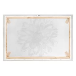 Leinwandbild - Dahlie Blume Silber Metallic In Silber 16 Leinwandbild - Dahlie Blume Silber Metallic In Silber -Petromax Store wallart leinwandbild dahlie blume silber metallic in silber 6