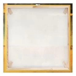 Leinwandbild Gold - Abstraktes Seeufer In Gold In Gold -Petromax Store wallart leinwandbild gold abstraktes seeufer in gold in gold 7