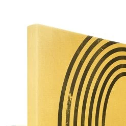 Leinwandbild Gold - Geometrische Wellen Schwarz Weiß I In Schwarz-Weiß -Petromax Store wallart leinwandbild gold geometrische wellen schwarz weiss i in schwarz weiss 6