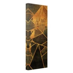 Leinwandbild Gold - Onyx Mit Gold In Schwarz -Petromax Store wallart leinwandbild gold onyx mit gold in schwarz 5